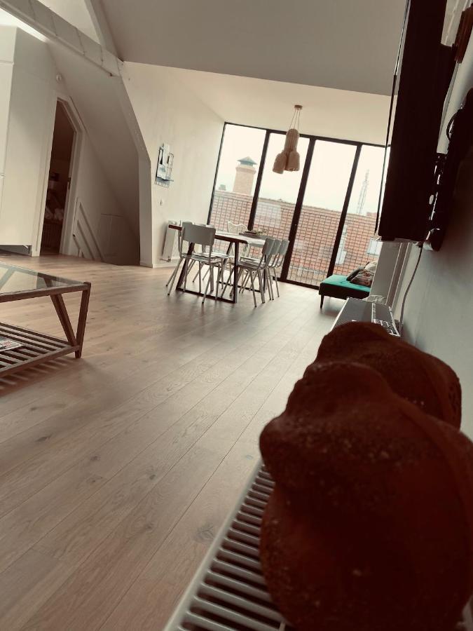 Lichtrijke Loft Bij Restaurant Den Olifant Leilighet Ieper Eksteriør bilde