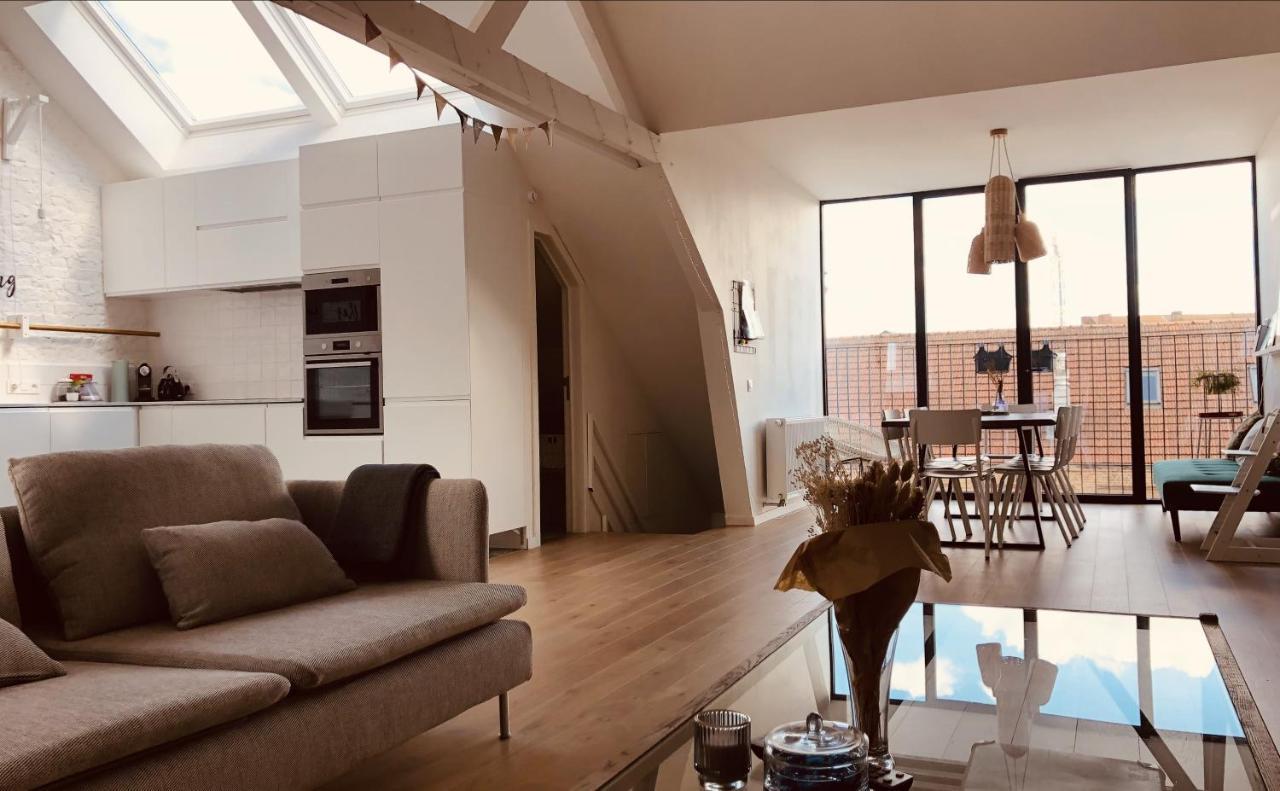 Lichtrijke Loft Bij Restaurant Den Olifant Leilighet Ieper Eksteriør bilde